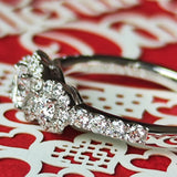 【Dカラー】天然ダイヤモンドリング0.308ct