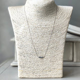 【初期の頃のルース】天然グランディディエライト 天然ダイヤモンド ネックレス