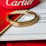 Cartier カルティエ ヴァンドーム スリーカラー リング