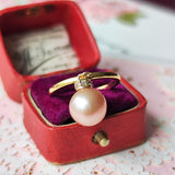 【さくらパール】花の宴 18金リング