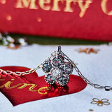 天然アレキサンドライト 天然ダイヤモンド ネックレス