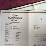 天然パパラチアサファイア 天然ダイヤモンド ピアス