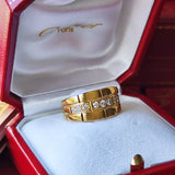 【Vintage Cartier】カルティエ パンテール オリアンヌ ダイヤモンドリング 18金YG リング