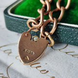 イギリス ヴィンテージ パドロック ブレスレット