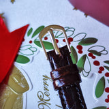 【OH済み】OMEGA オメガ Geneve ジュネーヴ ストライプ文字盤 手巻き腕時計