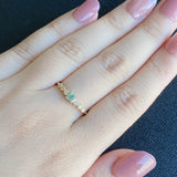 【アフガントルマリン】天然トルマリン 天然ダイヤモンド リング