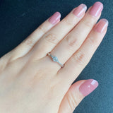 【Dカラー】天然ダイヤモンド 0.366ct リング