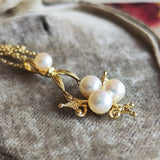 MIKIMOTO ミキモト あこや真珠 ヴィンテージネックレス