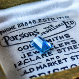 【ルース タトゥー鉱山】天然アクアマリン 0.433ct 鑑別書付き