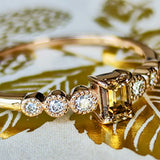 【お値下げ】天然ブラウンダイヤモンド リング