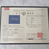 天然パライバトルマリン 天然ダイヤモンド リング