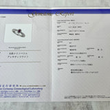 【トップ カラー】天然アレキサンドライト 天然ダイヤモンドリング