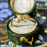 【カラーダイヤ】天然ダイヤモンド リング