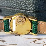 【金無垢】JAEGER LE COULTRE ジャガー・ルクルト バックワインド 手巻き腕時計