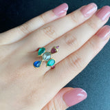 【フランス アンティーク】鳥のモチーフ アンティークリング