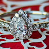 【Dカラー】天然ダイヤモンド 0.30ct VS2 GIA鑑定書付き リング