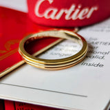 Cartier カルティエ ヴァンドーム スリーカラー リング