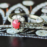 天然コンクパール 天然ダイヤモンド リング