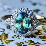 【大粒 1.346ct】天然アレキサンドライト 天然ダイヤモンド リング