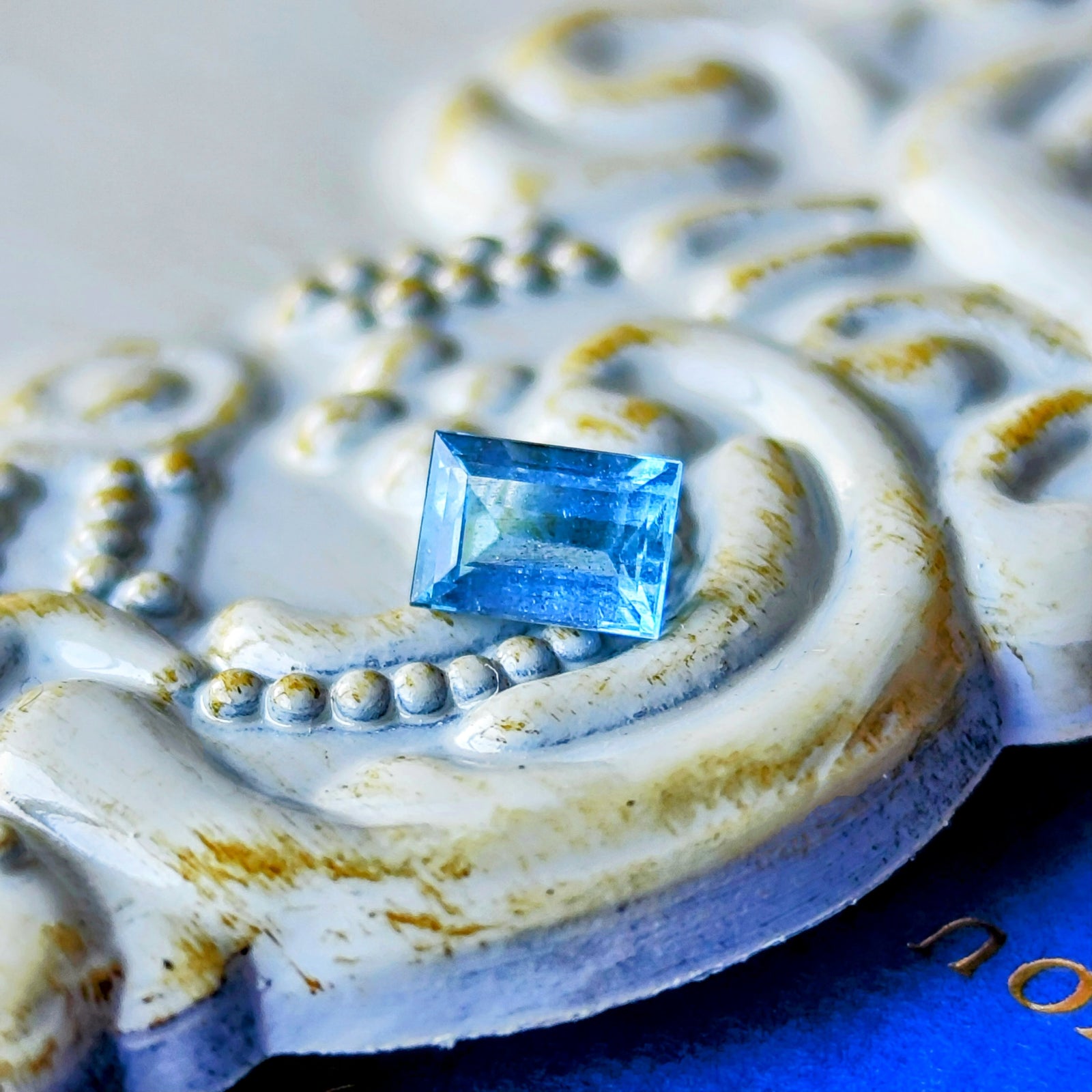 ルース タトゥー鉱山】天然アクアマリン 0.433ct 鑑別書付き – Mico宝飾店