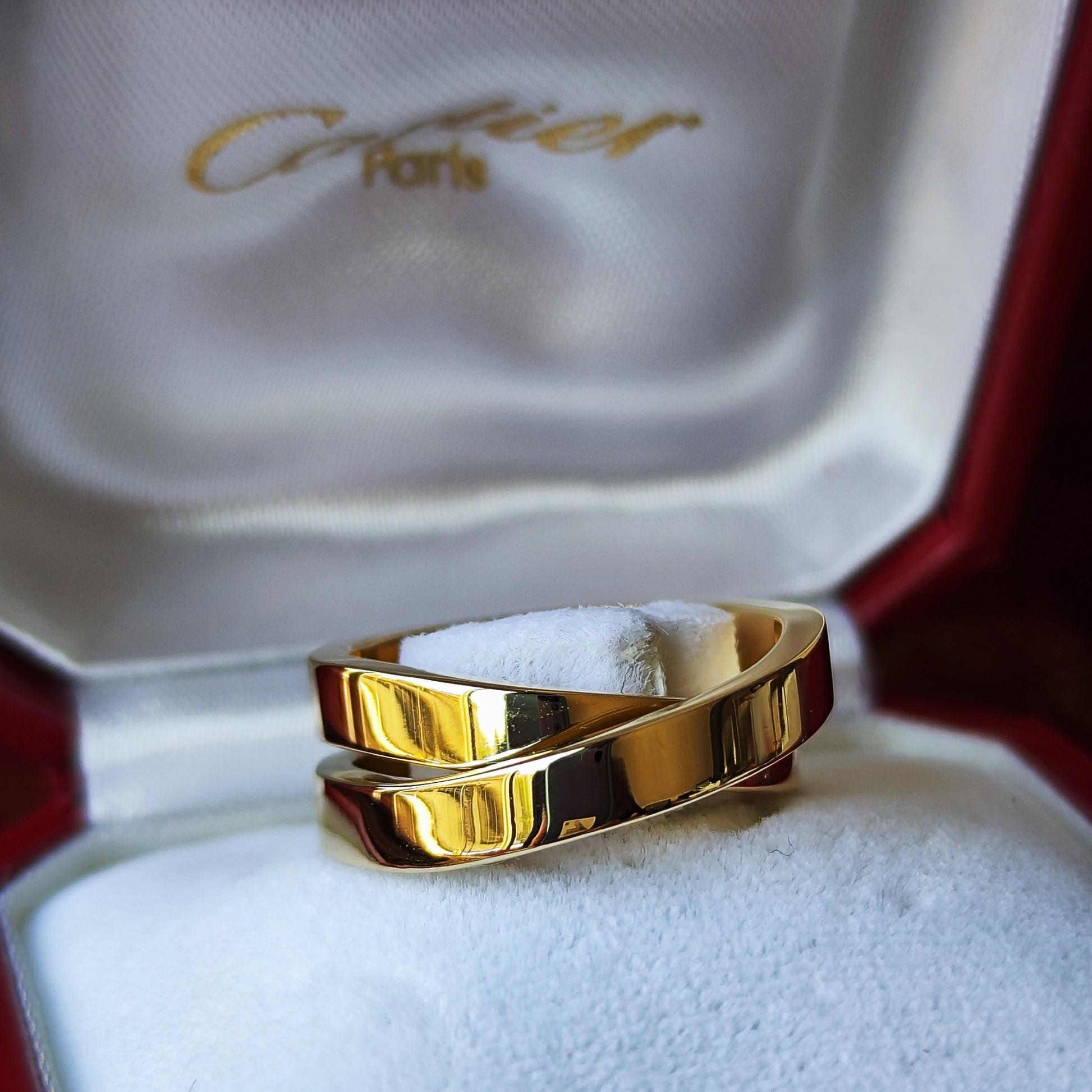 【Vintage Cartier】カルティエ パリリング