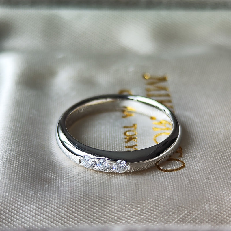MIKIMOTO ミキモト 天然ダイヤモンドリング – Mico宝飾店