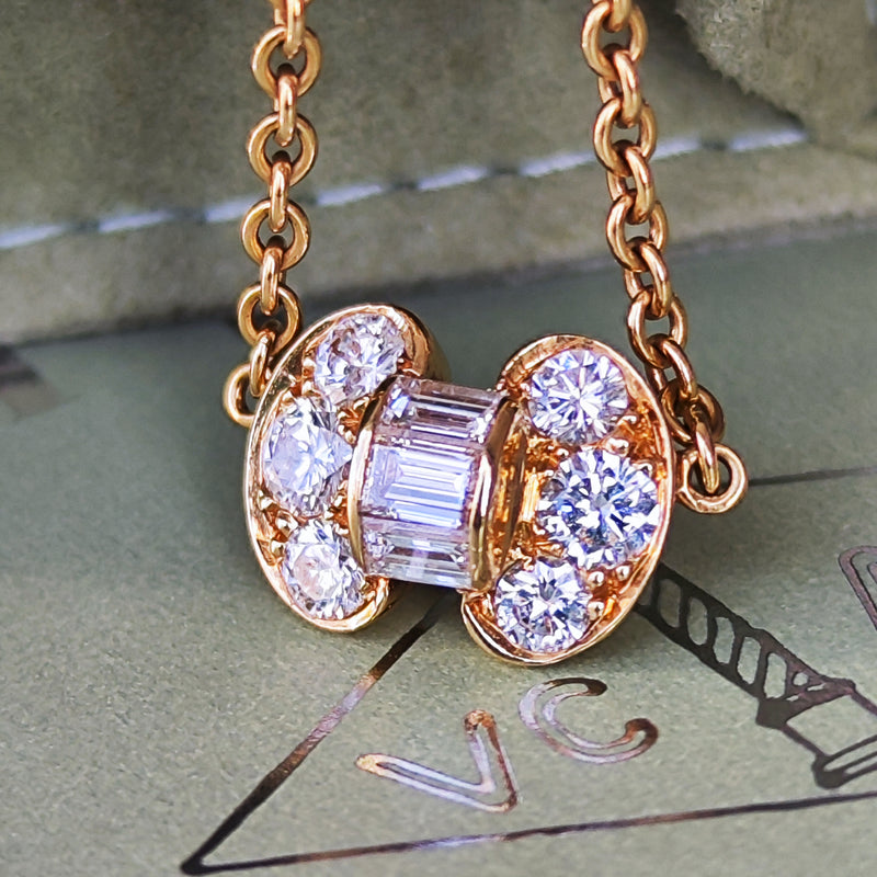 Van Cleef & Arpels ヴァンクリーフ&アーペル セレスティン ダイヤモンド 0.69ct ネックレス