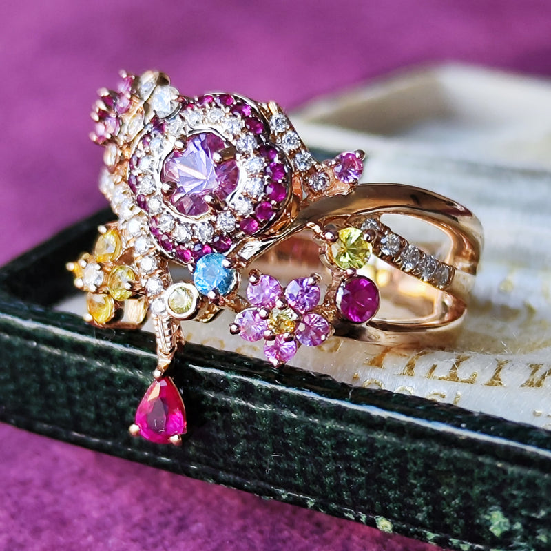 天然ルビー 天然サファイア 天然パライバトルマリン 天然ダイヤモンド