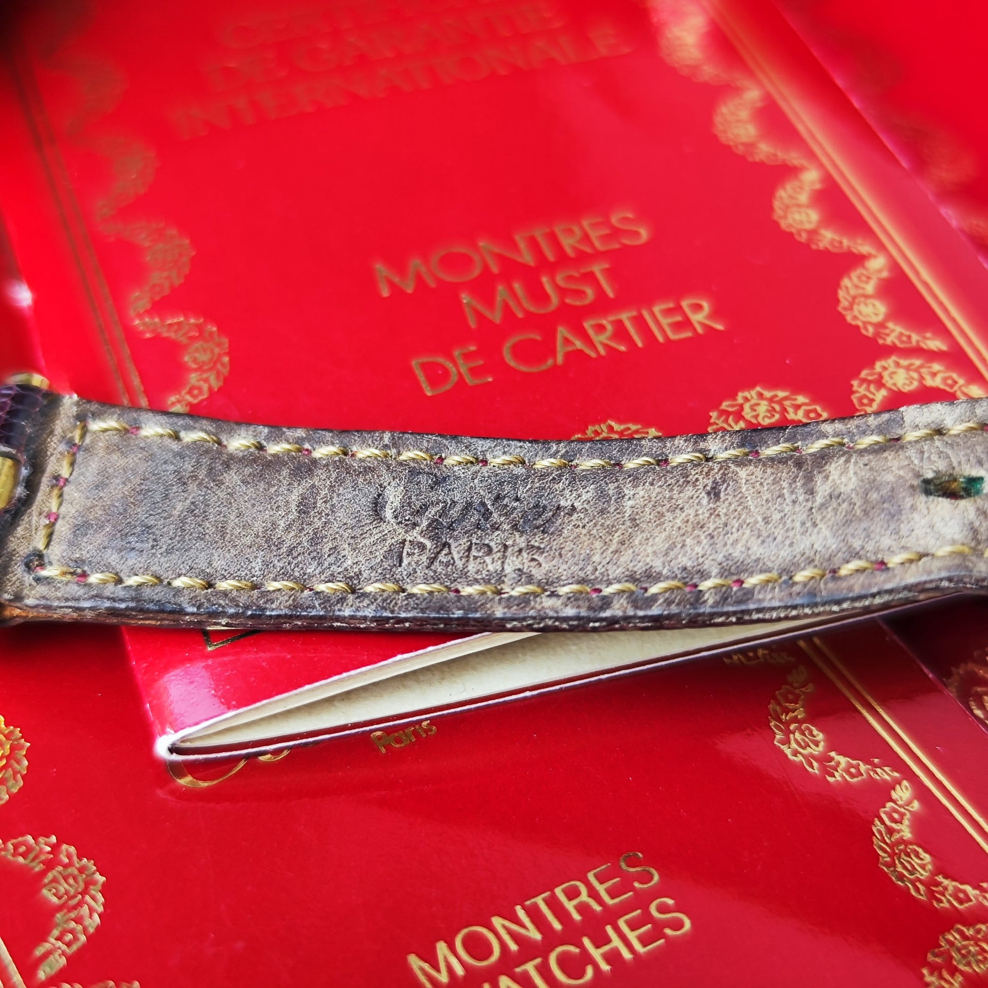 Cartier カルティエ マスト ヴァンドーム スリーカラー トリニティダイヤル