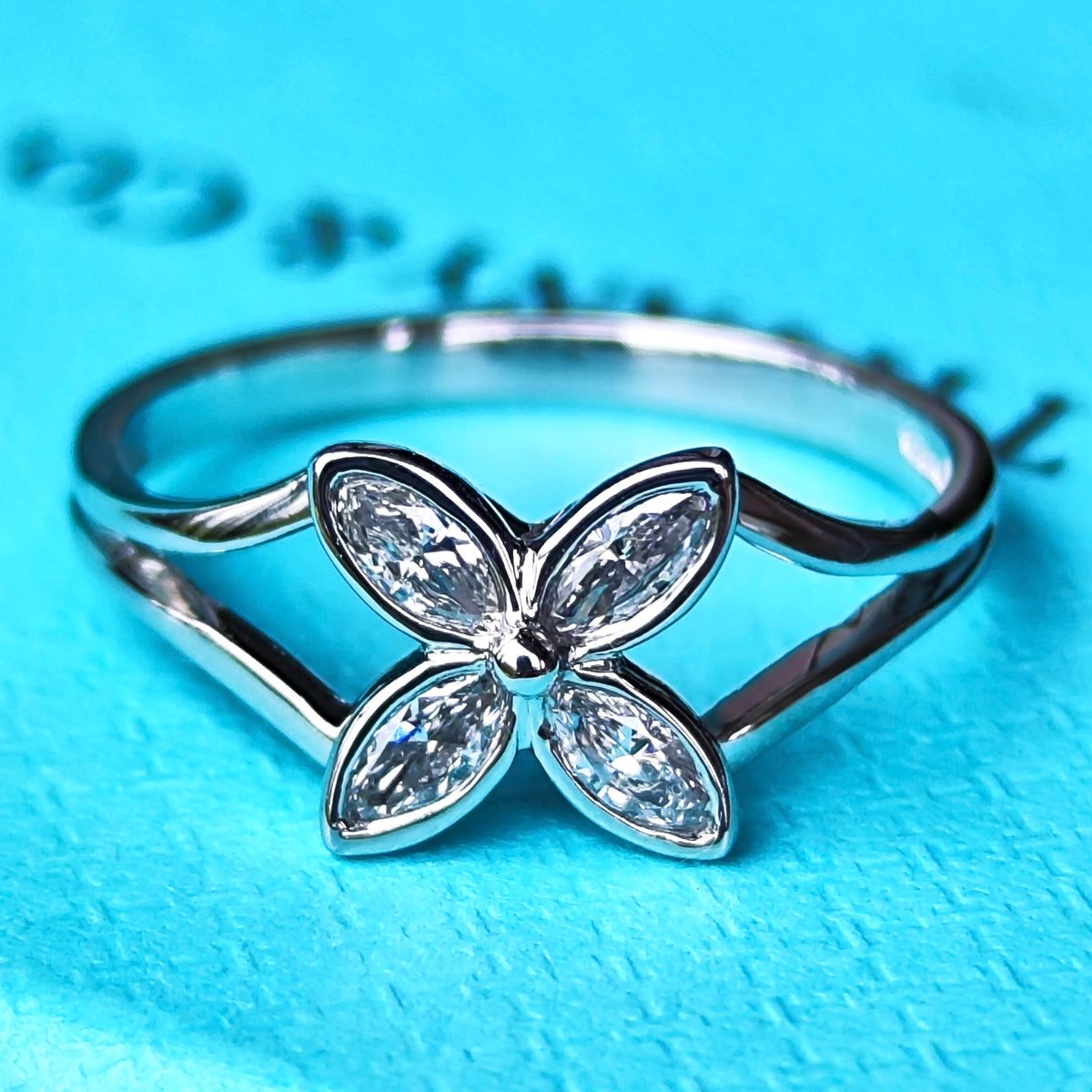 TIFFANY&Co. ティファニー ヴィクトリア ダイヤモンド プラチナリング