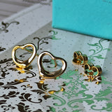TIFFANY &Co ティファニー オープンハート ピアス 18金YG
