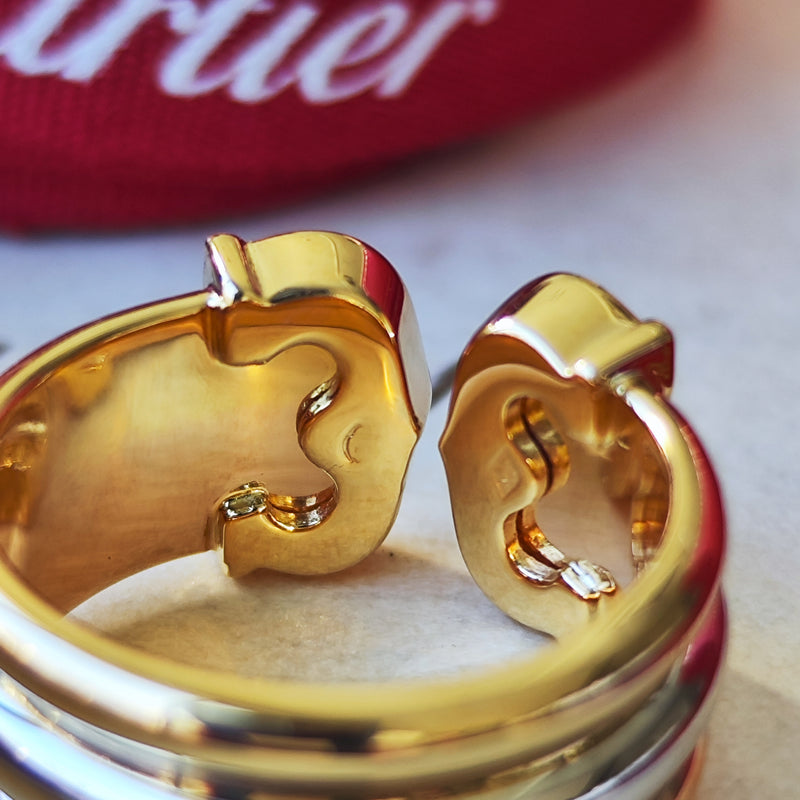 Cartier カルティエ  2C（デューブル・シー）18金 51号