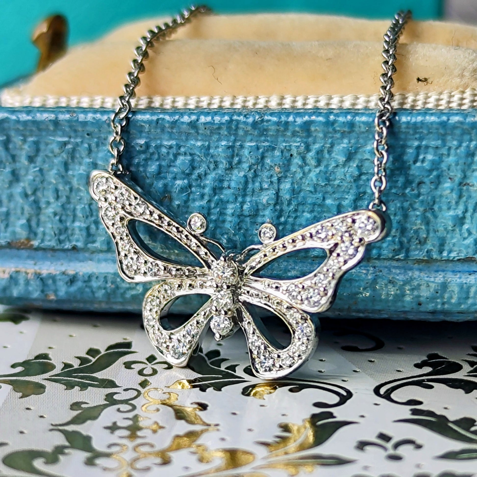 TIFFANY &Co ティファニー バタフライネックレス ネックレス
