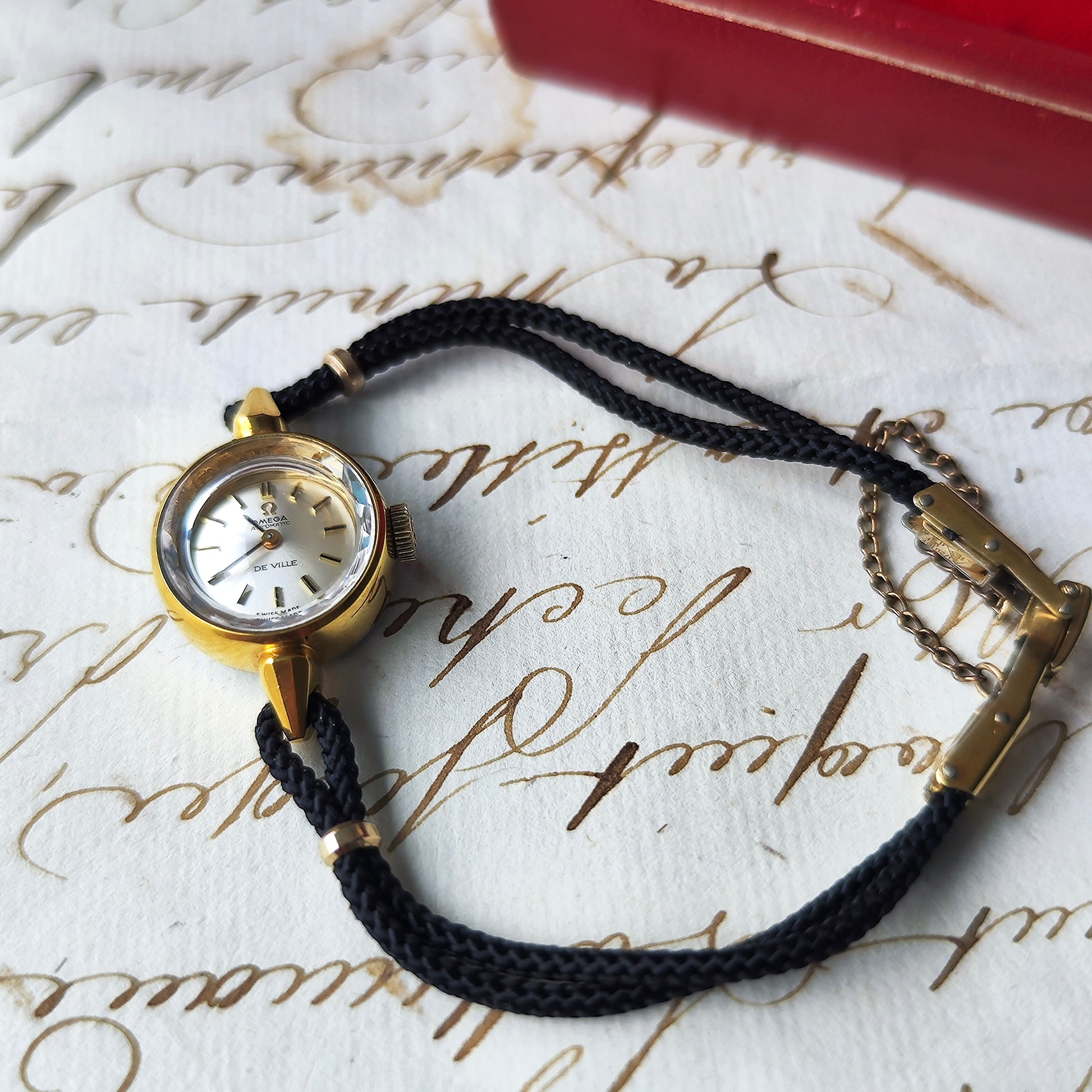 【お値下げ】OH済み OMEGA オメガ DE VILLE デビル 自動巻き 腕時計