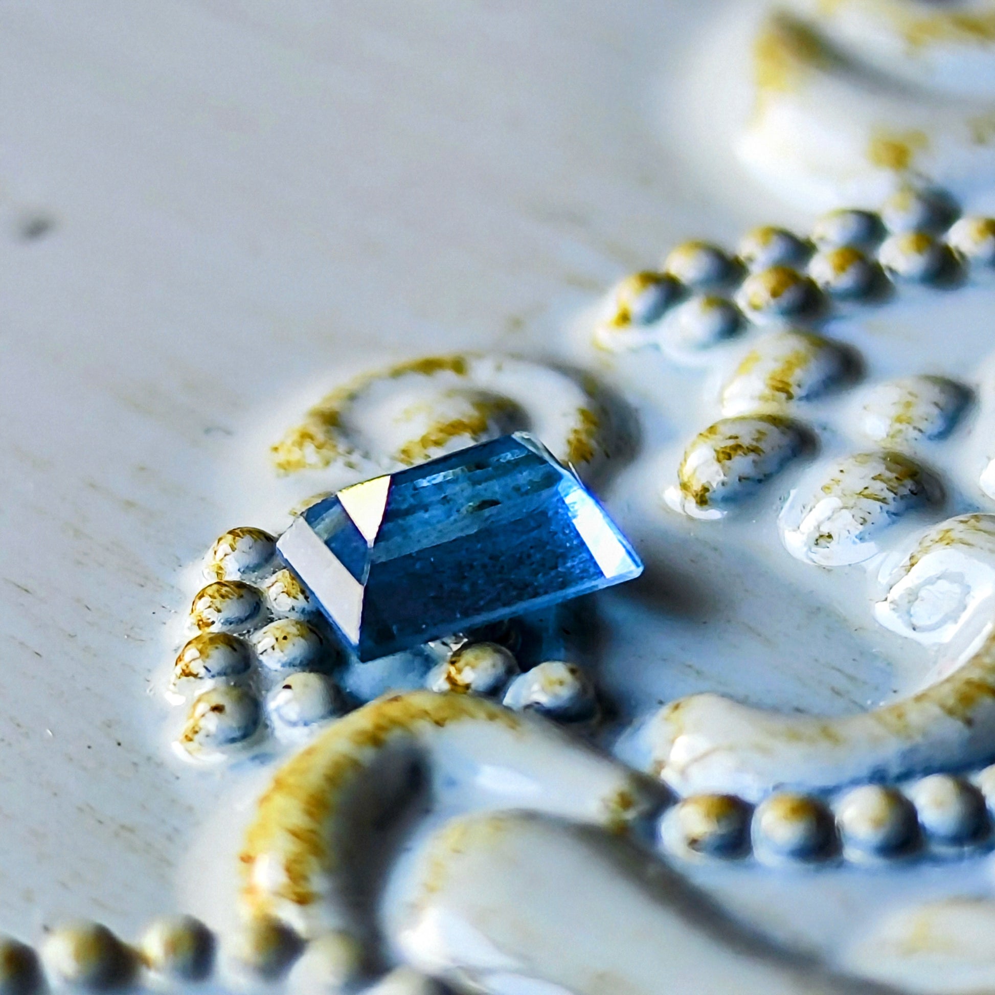 【ルース タトゥー鉱山】天然アクアマリン 0.433ct 鑑別書付き