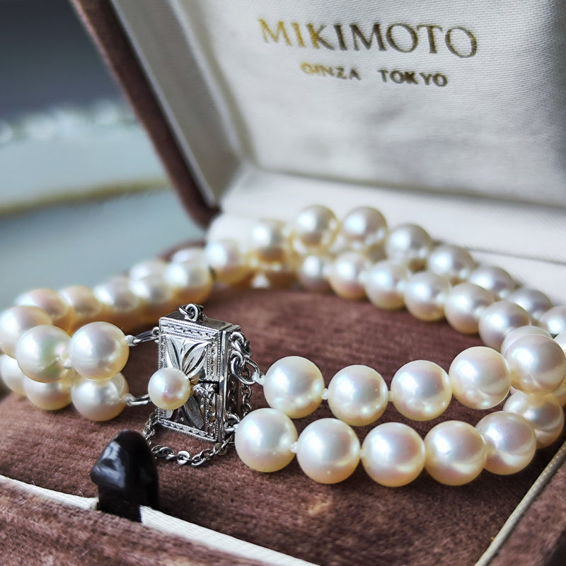 MIKIMOTO ミキモト あこや真珠 ブレスレット