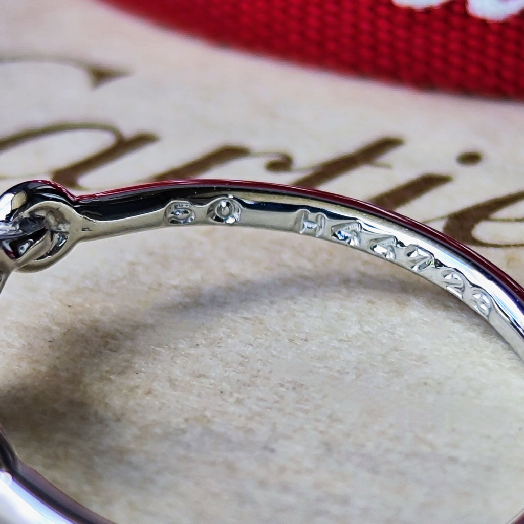 【Vintage Cartier】カルティエ ヒンドゥリング 18金WG 50