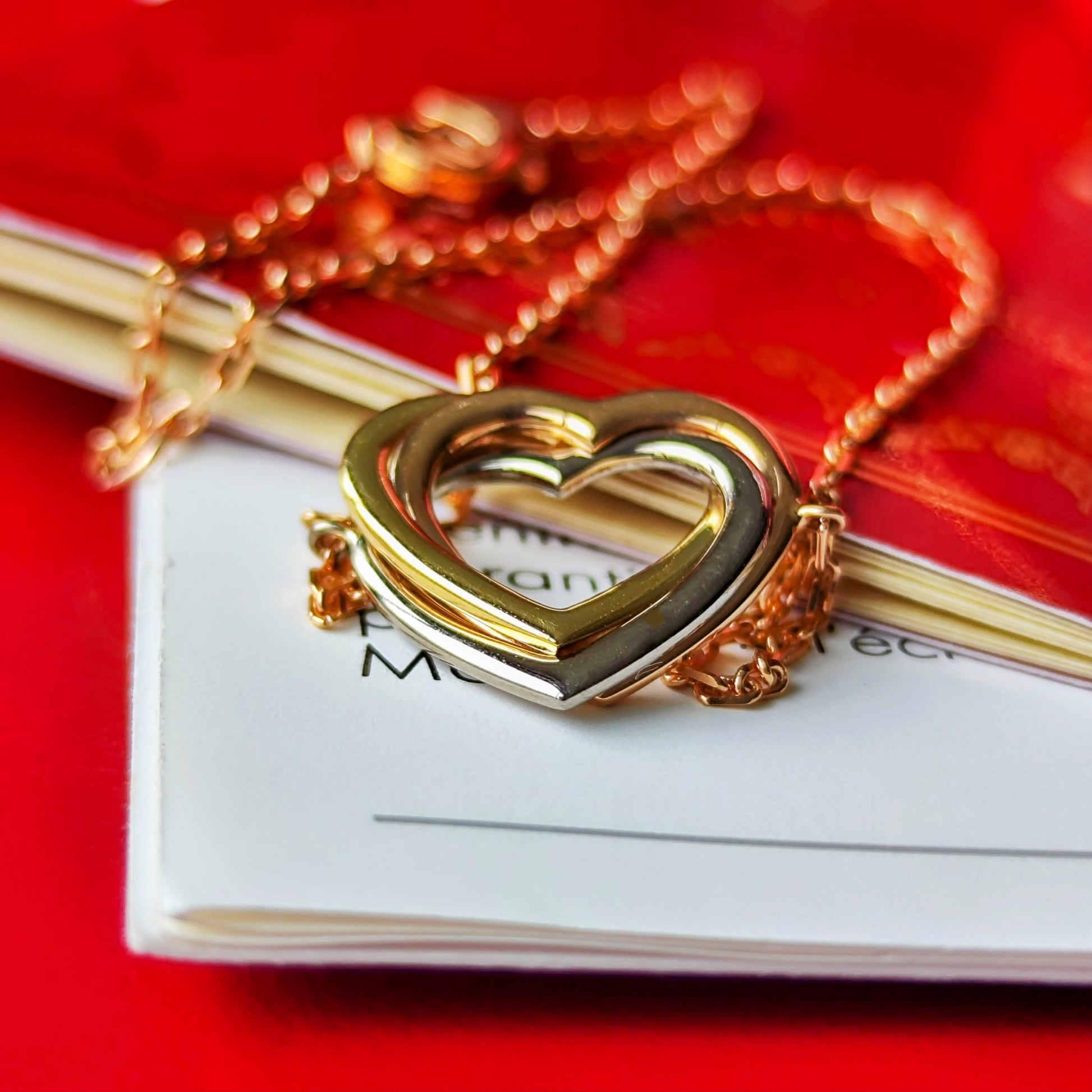 Cartier カルティエ トリニティハートブレスレット