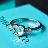 TIFFANY&Co ティファニー フルハート ダイヤモンドリング