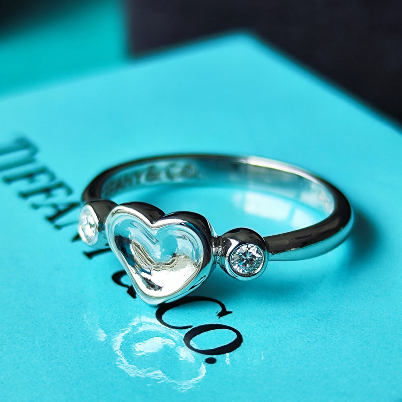 TIFFANY&Co ティファニー フルハート ダイヤモンドリング