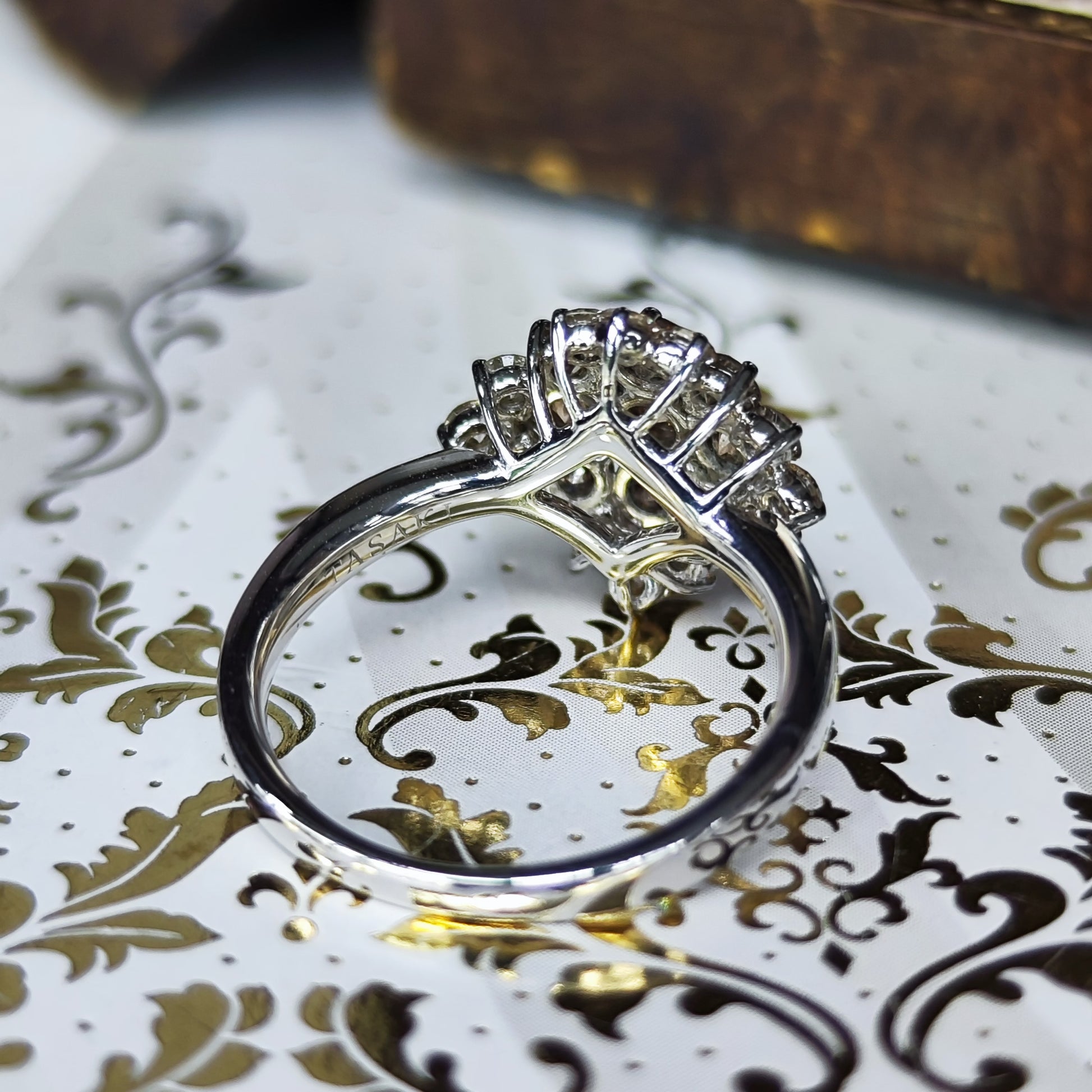 TASAKI 田崎真珠 ブラウンダイヤ 1.38ct リング