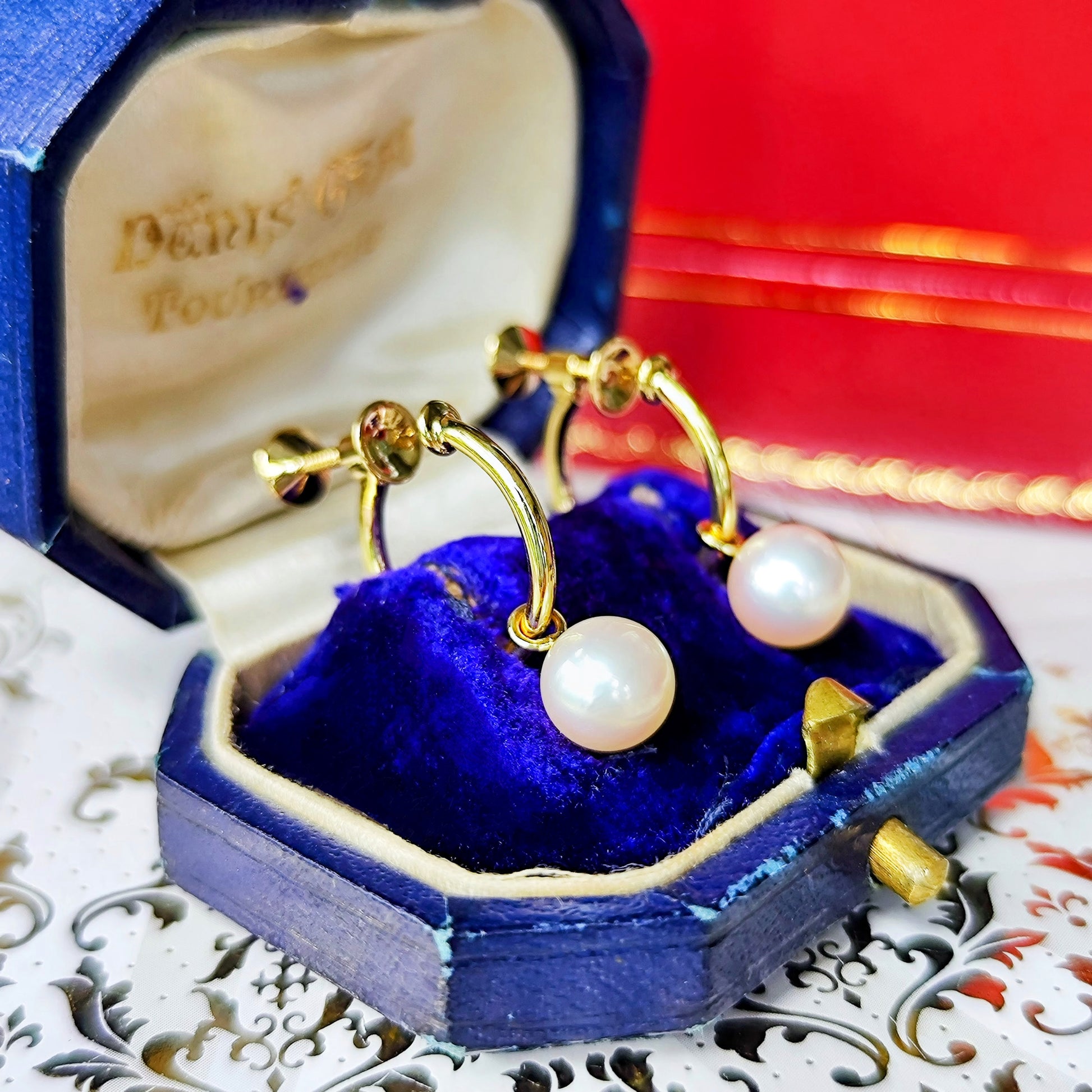 MIKIMOTO ミキモト あこや真珠 イヤリング