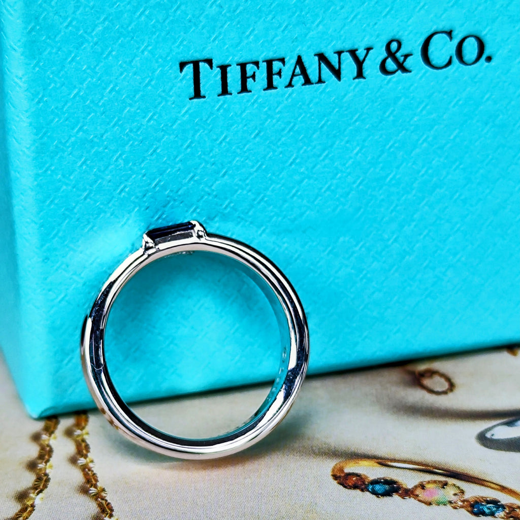 TIFFANY &Co ティファニー スタッキングリング サファイア