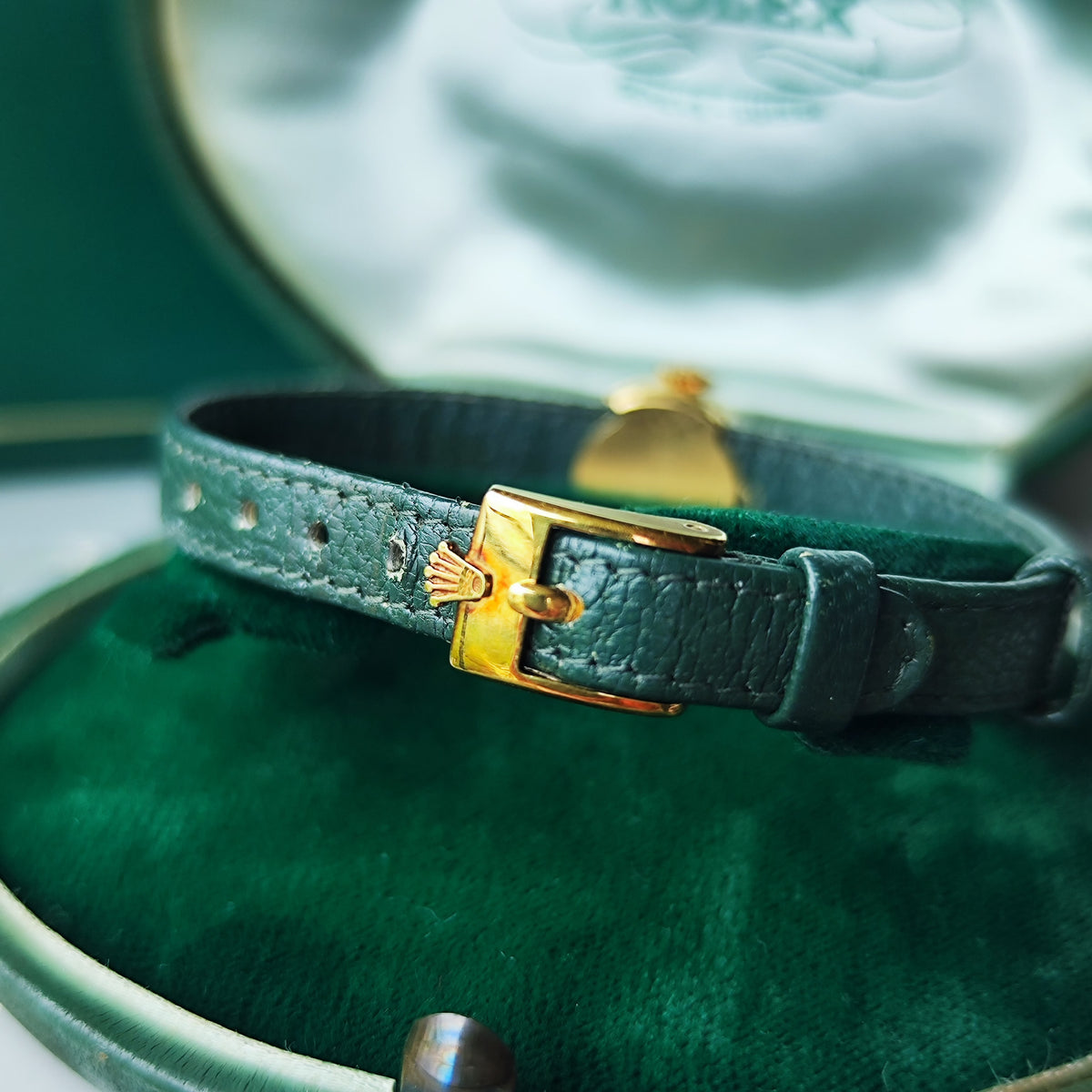 【ROLEX CHAMELEON】ロレックス カメレオン 18金無垢 手巻き腕時計 OH済み