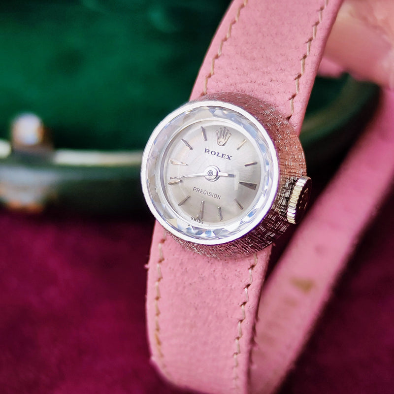 【ROLEX CHAMELEON】ロレックス カメレオン 18金無垢 手巻き腕時計 OH済み