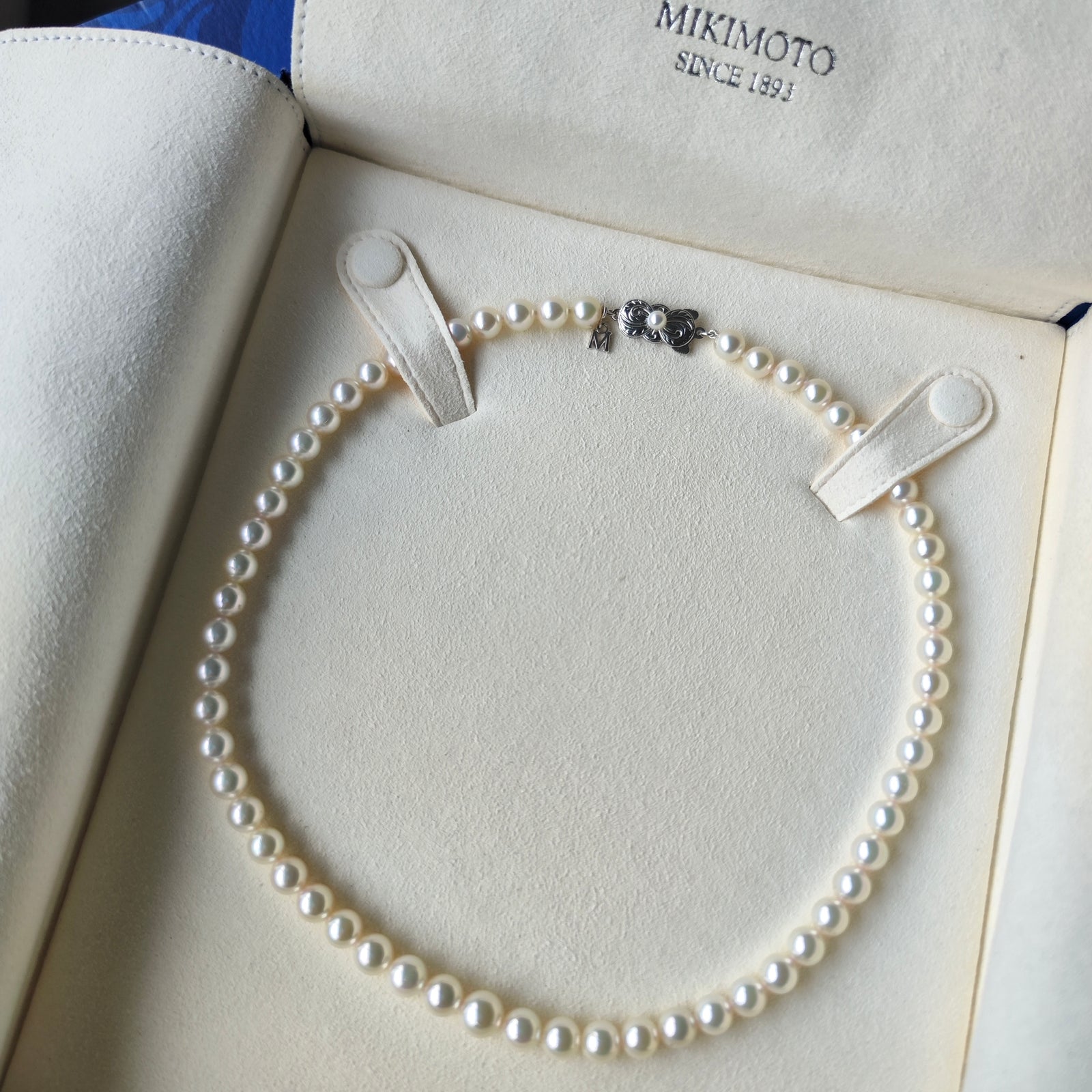 MIKIMOTO ミキモト あこや真珠 ネックレス オリジナルケース付き MIKIMOTO ミキモト あこや真珠 ネックレス オリジナルケース付き