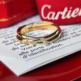 Cartier カルティエ トリニティリング 18金 12号