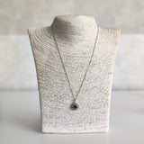 【クロムスフェーン】天然スフェーン 天然ダイヤモンド ネックレス