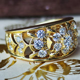 MIKIMOTO ミキモト 天然ダイヤモンド 0.77ct 18金リング