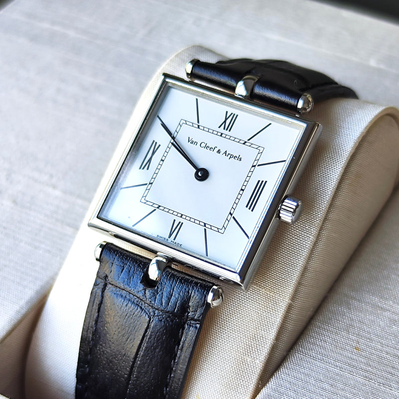 【ボーイズ OH済み】Van Cleef & Arpels ヴァンクリーフ&アーペル クラシックカレ クォーツ